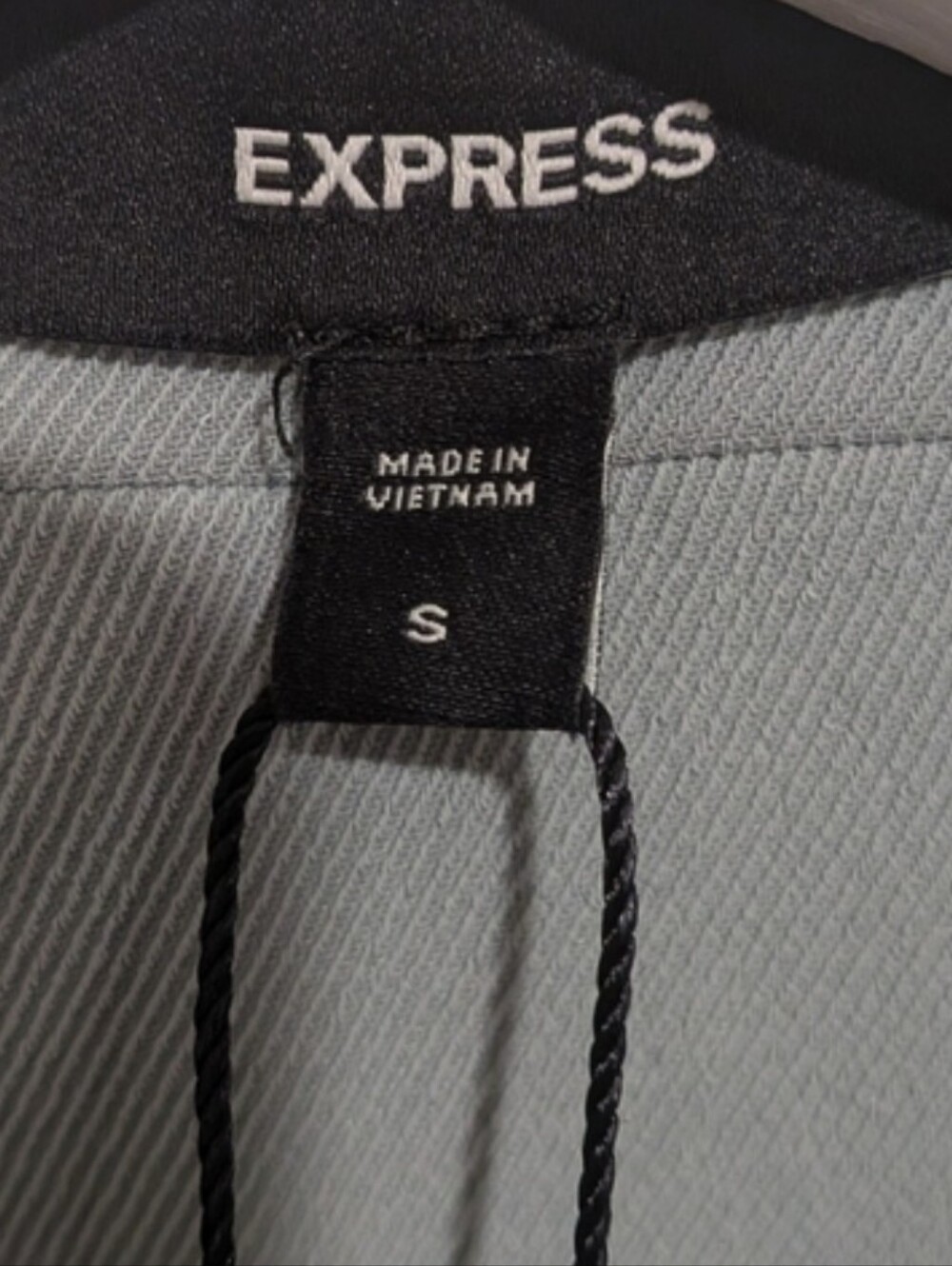 NWT Express Light Sage Bomber Cargo Jacket (size small) lightweight for fall - Picture 6 of 12